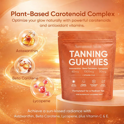 Golden Hour Gummies™ tanning